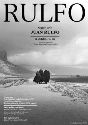 Seminario "Juan Rulfo", lunes 22 de junio de 2026